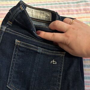 Rag & Bone Men's Indigo Skinny Jeans